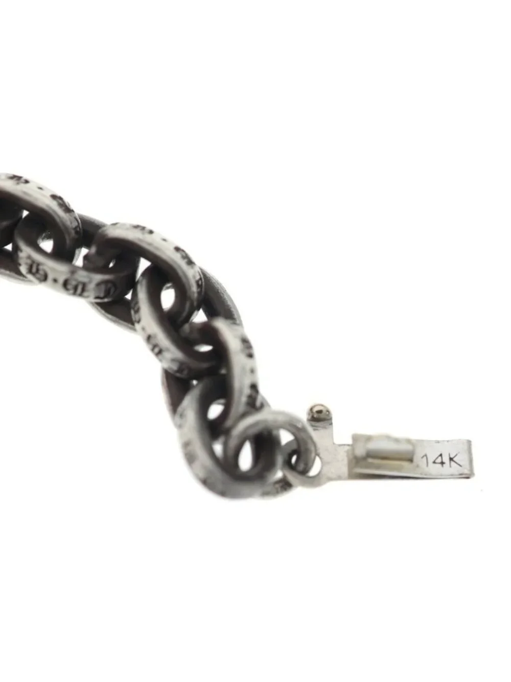 Chrome Hearts Paper Chain 20 Necklace Silver